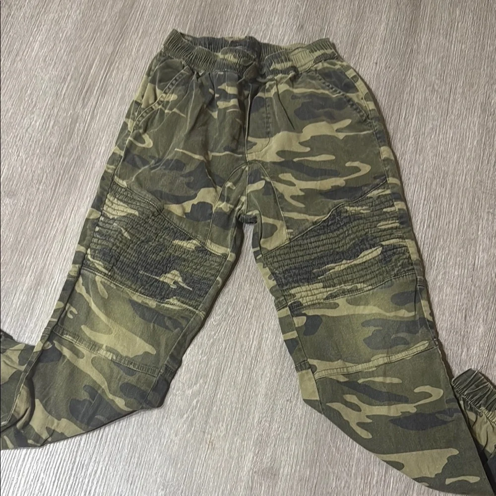 Kids Camouflage Joggers